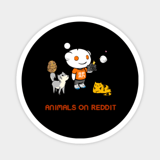 r/AnimalsOnReddit Snoo (Text Logo) - Items Include Magnet